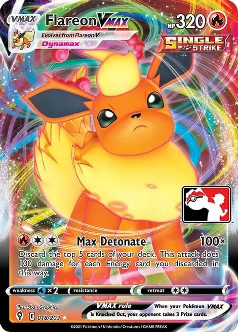 Flareon VMAX [Max Detonate]