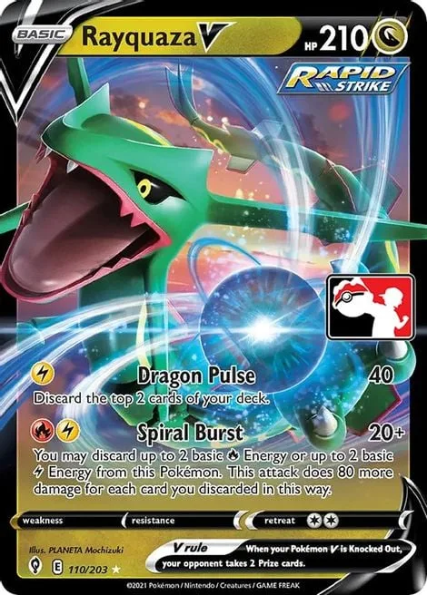 Rayquaza V [Dragon Pulse | Spiral Burst]