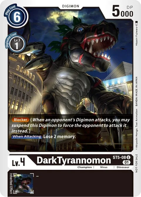 DarkTyrannomon (ST5-08)
