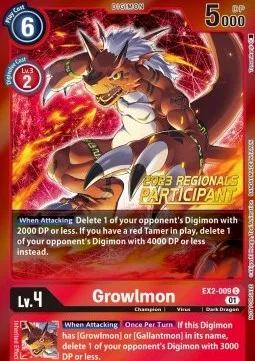 Growlmon (EX2-009)