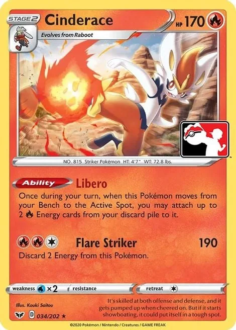 Cinderace [Libero | Flare Striker]