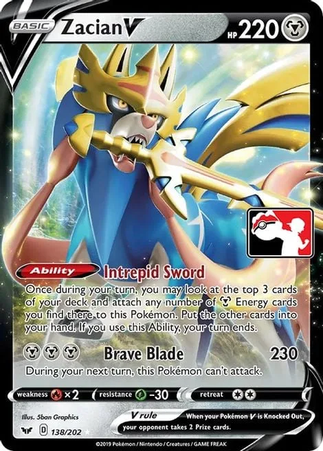 Zacian V [Intrepid Sword | Brave Blade]