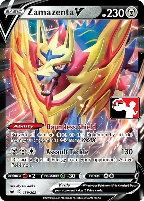 Zamazenta V [Dauntless Shield | Assault Tackle]