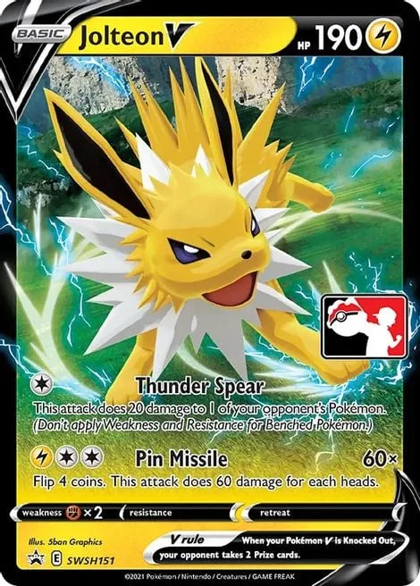 Jolteon V [Thunder Spear | Pin Missile]