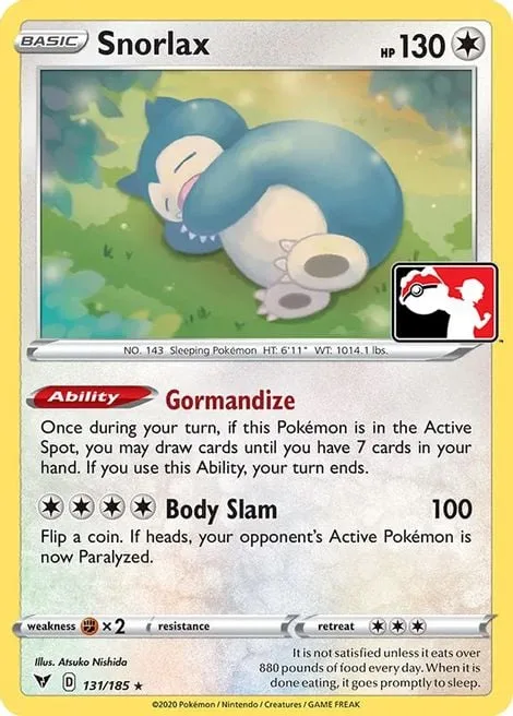 Snorlax [Gormandize | Body Slam]