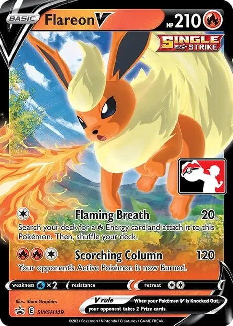 Flareon V [Flaming Breath | Scorching Column]