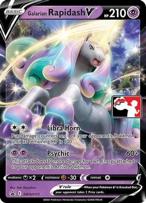 Galarian Rapidash V [Libra Horn | Psychic]