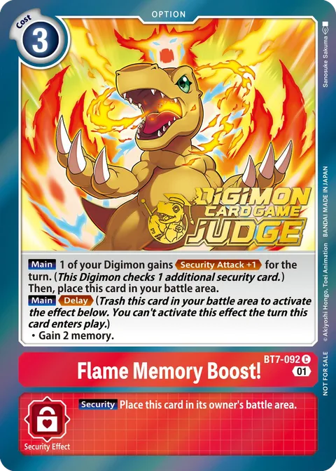 Flame Memory Boost! (BT7-092)