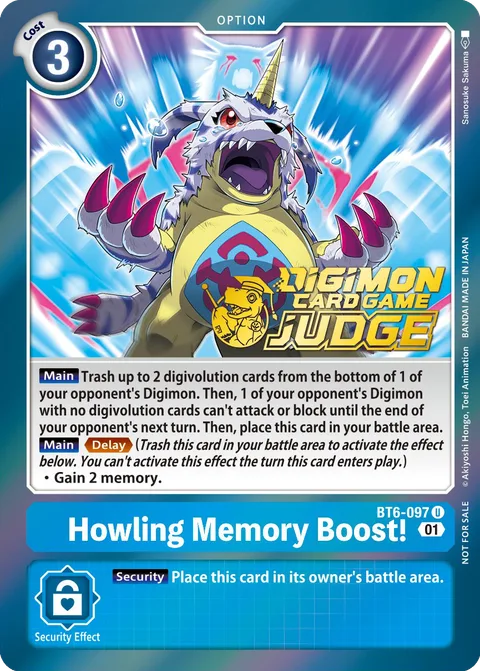 Howling Memory Boost! (BT6-097)