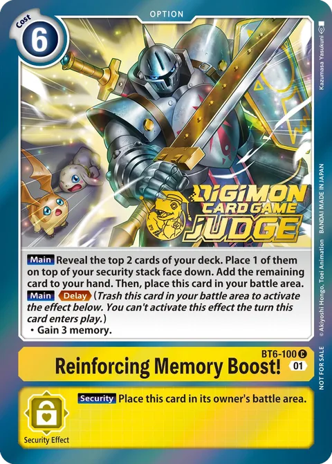 Reinforcing Memory Boost! (BT6-100)