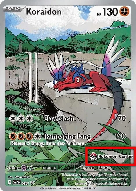 Koraidon [Claw Slash | Rampaging Fang]