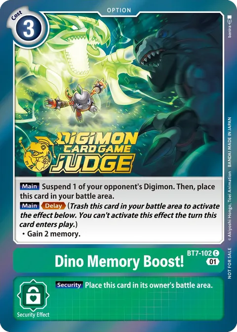 Dino Memory Boost! (BT7-102)