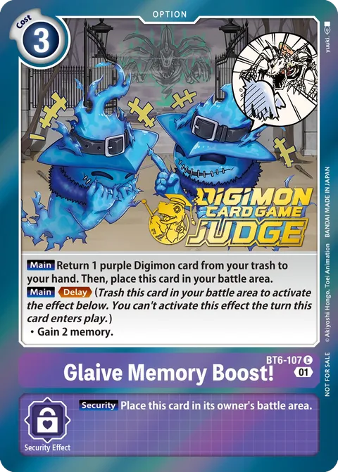 Glaive Memory Boost! (BT6-107)