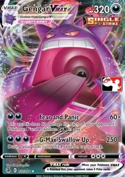 Gengar VMAX [Fear and Panic | G-Max Swallow Up]
