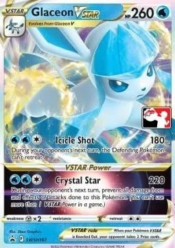 Glaceon VSTAR [Icicle Shot | Crystal Star]