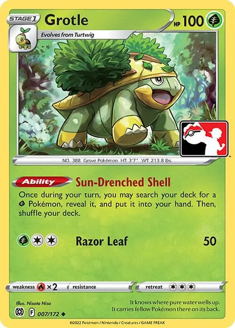 Grotle [Sun-Drenched Shell | Razor Leaf]