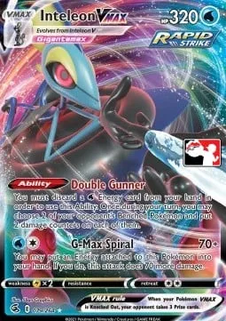 Inteleon VMAX [Double Gunner | G-Max Spiral]