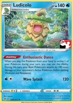 Ludicolo [Enthusiastic Dance | Wave Splash]