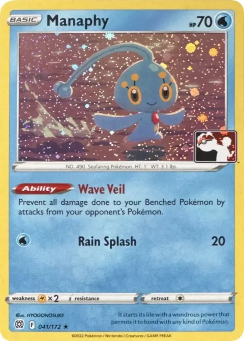 Manaphy [Wave Veil | Rain Splash]