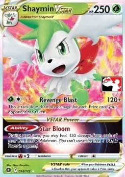 Shaymin VSTAR [Revenge Blast | Star Bloom]