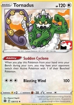 Tornadus [Sudden Cyclone | Blasting Wind]