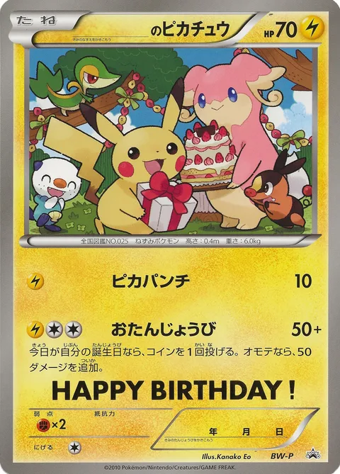 _____'s Pikachu [Pika Punch | Birthday Surprise]