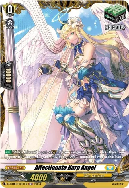 Affectionate Harp Angel [D Format]