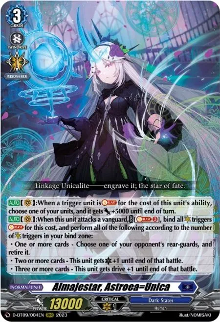 Almajestar, Astroea=Unica [D Format]