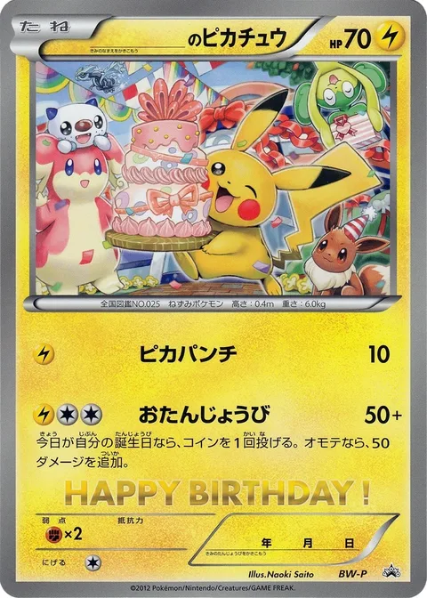 _____'s Pikachu [Pika Punch | Birthday Surprise]