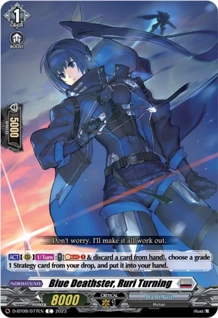 Blue Deathster, Ruri Turning [D Format]