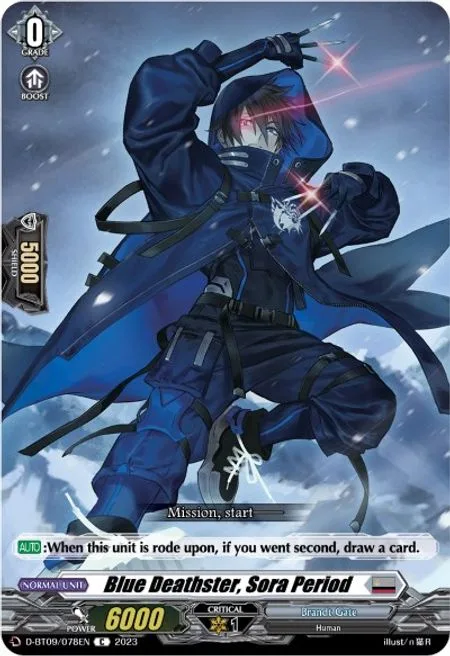 Blue Deathster, Sora Period [D Format]