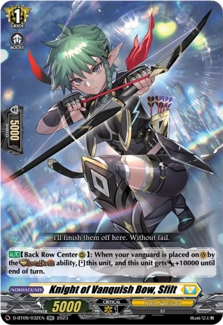 Knight of Vanquish Bow, Sfilt [D Format]