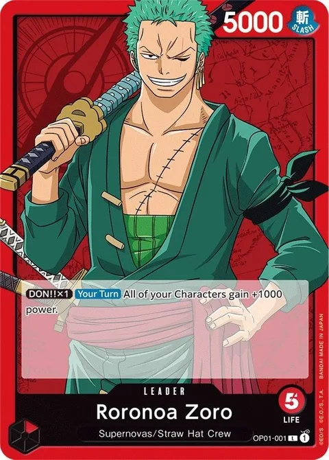 Roronoa Zoro (OP01-001)