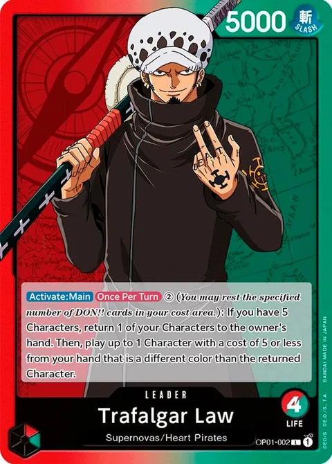 Trafalgar Law (OP01-002)