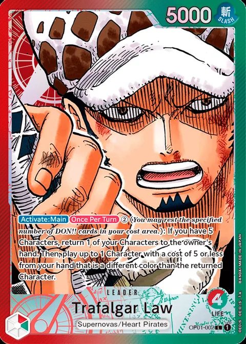 Trafalgar Law (OP01-002)