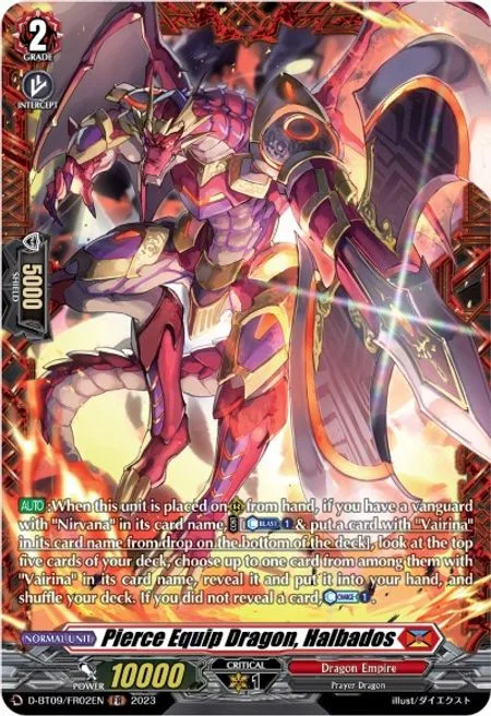 Pierce Equip Dragon, Halbados [D Format]