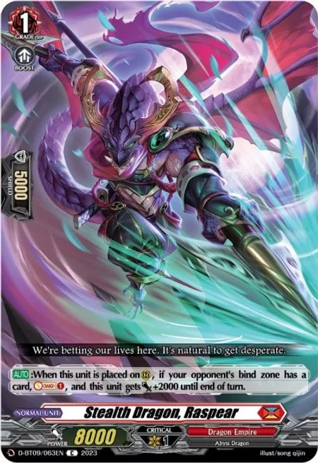 Stealth Dragon, Raspear [D Format]