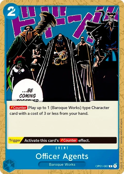 Officer Agents (OP01-087)