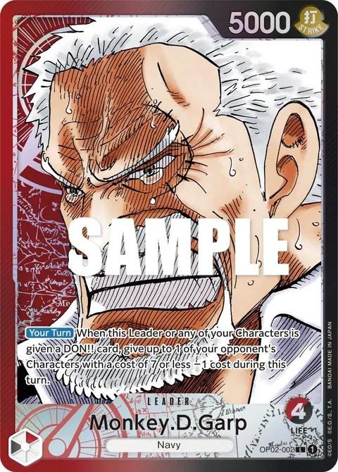Monkey.D.Garp (OP02-002)