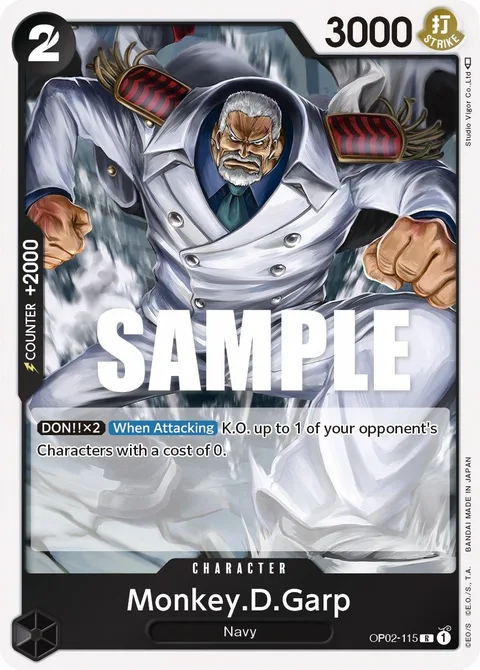Monkey.D.Garp (OP02-115)