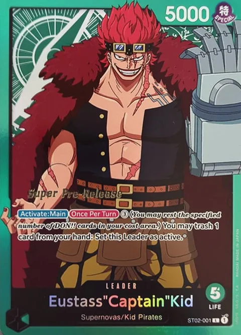 Eustass""Captain""Kid (ST02-001)