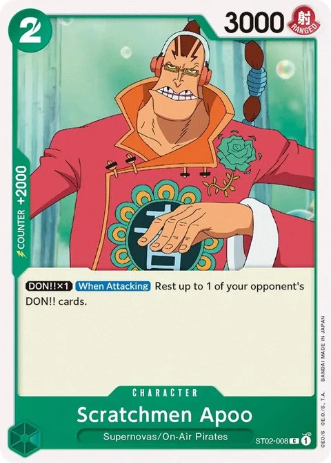 Scratchmen Apoo (ST02-008)