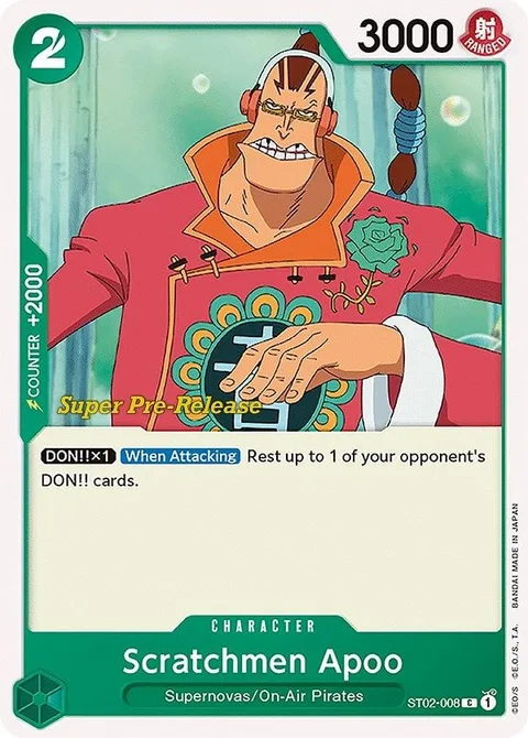 Scratchmen Apoo (ST02-008)