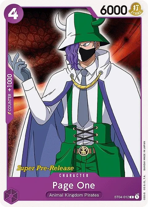 Page One (ST04-012)