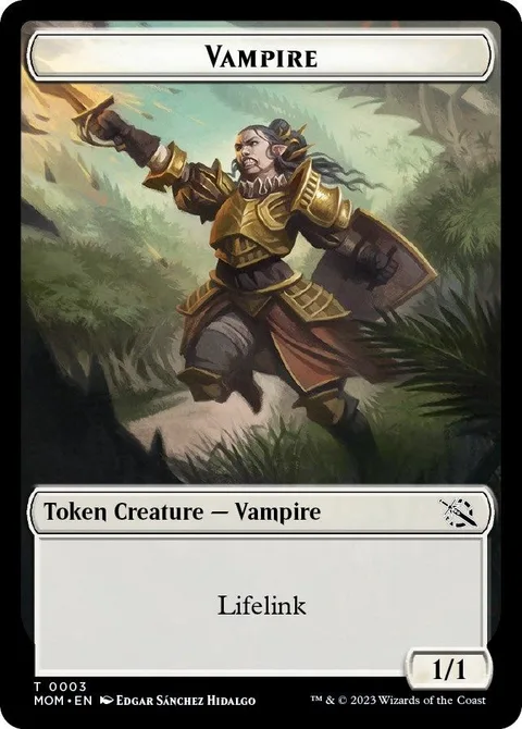 Vampire Token (W 1/1 Lifelink) // Treasure Token