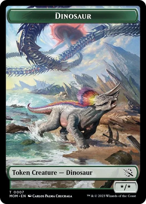 Dinosaur Token (G */*) // Treasure Token