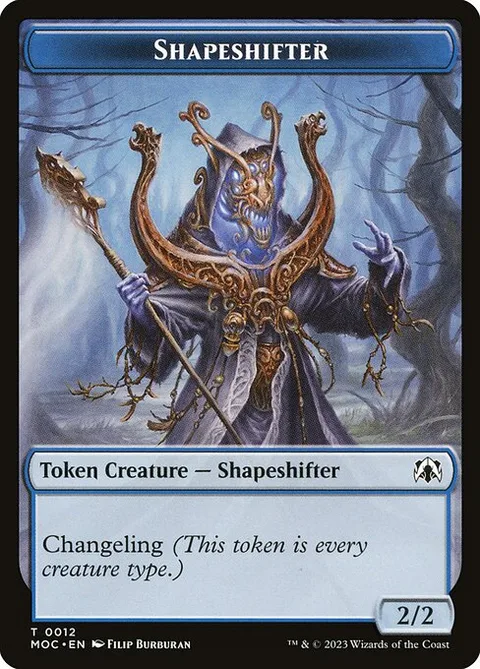 Shapeshifter Token (U 2/2) // Monarch Token