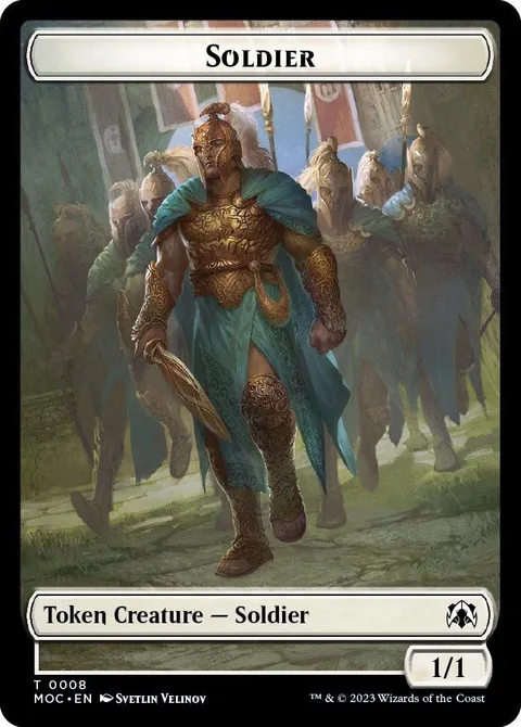 Soldier Token (W 1/1) // Insect Token (UR 1/1)