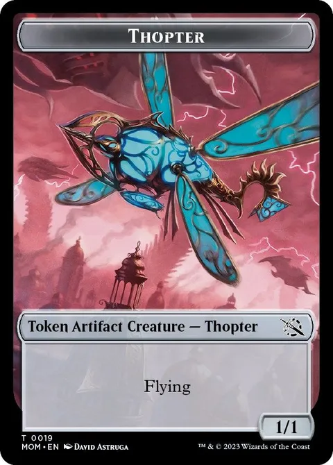 Thopter Token (A 1/1) // Beast Token (G 4/4)