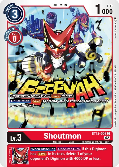 Shoutmon (BT12-008)